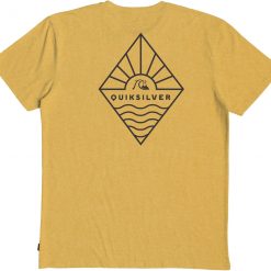 Quiksilver Men's The Seekers Mod T-Shirt For Men Ochre Heather