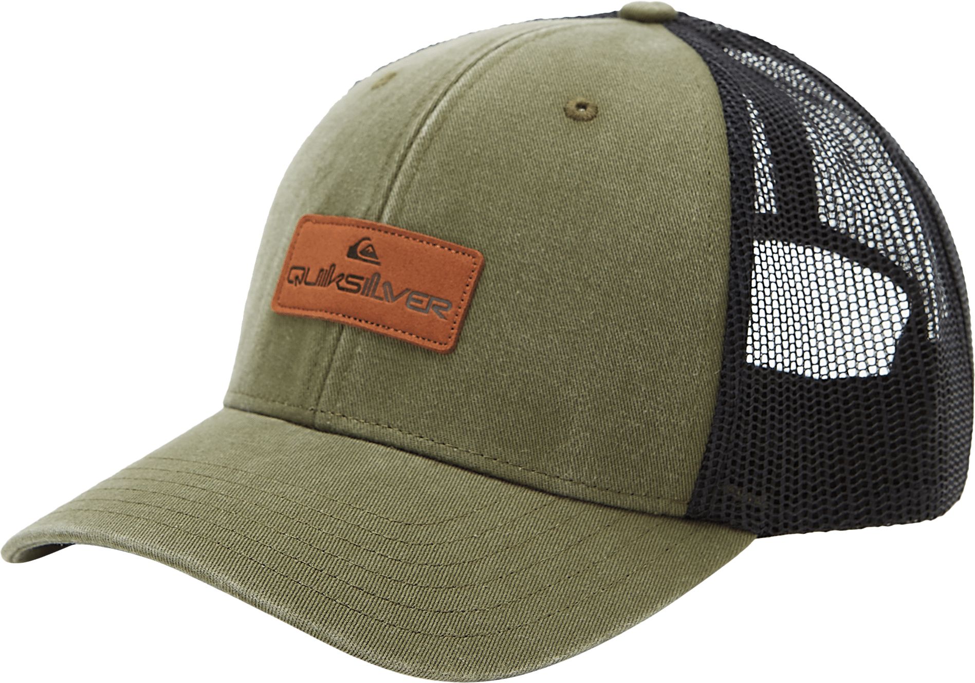 Quiksilver Men's Beach Chicken Trucker Hat For Men Four Leaf Clover 4 Quiksilver Men's Beach Chicken Trucker Hat For Men Four Leaf Clover - Image 2