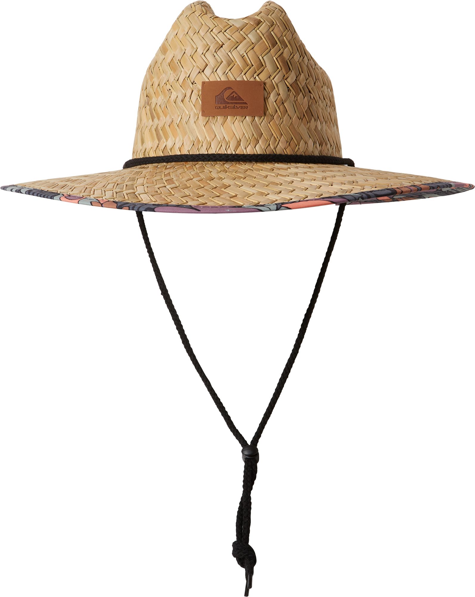 Quiksilver Men's Outsider Straw Lifeguard Hat For Men Thyme 3 Quiksilver Men's Outsider Straw Lifeguard Hat For Men Thyme