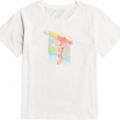 Quiksilver Women's Sweet Evening Short Sleeve Shirt For Women Snow White -Quiksilver sale2022 unnamed file 129
