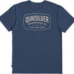 Quiksilver Men's High Cloud Short Sleeve T-Shirt For Men Navy Blazer Heather