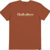 Quiksilver Men's Primary Colors Short Sleeve T-Shirt For Men Cinnamon -Quiksilver sale2022 unnamed file 134