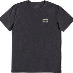 Quiksilver Men's Line By Line Mod T-Shirt For Men Charcoal Heather