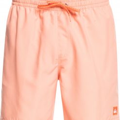 Quiksilver Men's Everyday 17" Volley Shorts For Men Peach Pink