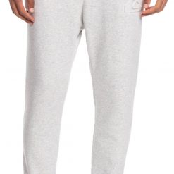 Quiksilver Men's Emboss Slim Jogger Pants For Men Light Grey Heather