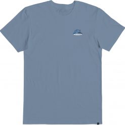 Quiksilver Men's Late Drop MT0 T-Shirt For Men Faded Denim