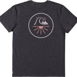 Quiksilver Men's Sun Reflections MOD T-Shirt For Men Charcoal Heather