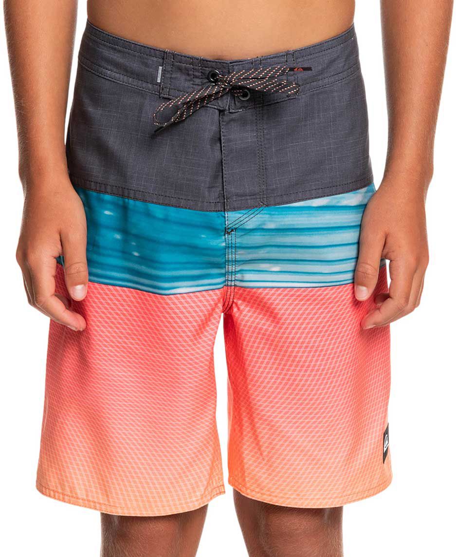 Quiksilver Boys' Everyday Panel 17" Board Shorts For Boys' Tarmac 3 Quiksilver Boys' Everyday Panel 17" Board Shorts For Boys' Tarmac