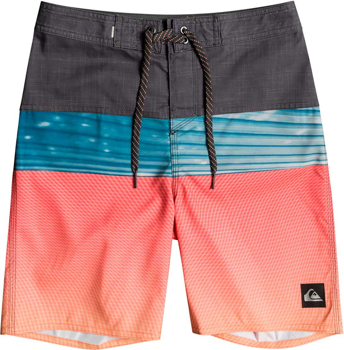 Quiksilver Boys' Everyday Panel 17" Board Shorts For Boys' Tarmac 6 Quiksilver Boys' Everyday Panel 17" Board Shorts For Boys' Tarmac - Image 4