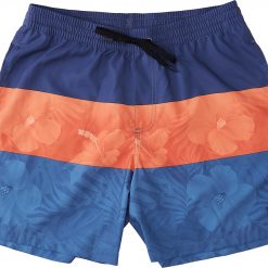 Quiksilver Men's Floral Panel 17" Volley Shorts For Men True Navy