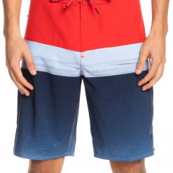 Quiksilver Men's SurfSilk Panel 20" Board Shorts For Men High Risk Red
