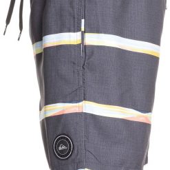 Quiksilver Men's Dunes Stripes Volley Swim Shorts For Men Ebony -Quiksilver sale2022 unnamed file 239