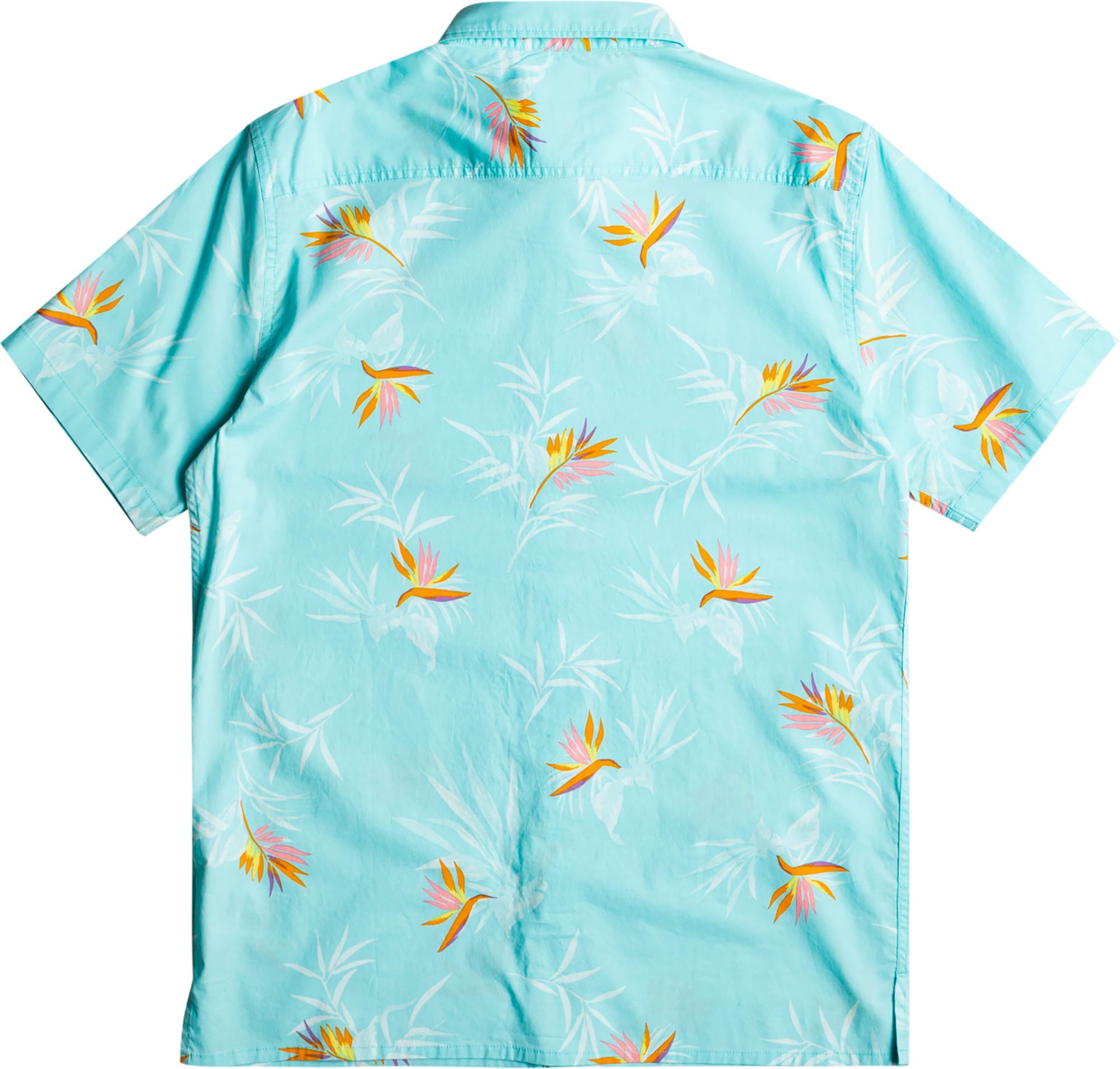 Quiksilver Men's Offline Stretch Woven Short Sleeve T-Shirt For Men Angel Blue Offline Strtch 7 Quiksilver Men's Offline Stretch Woven Short Sleeve T-Shirt For Men Angel Blue Offline Strtch - Image 5