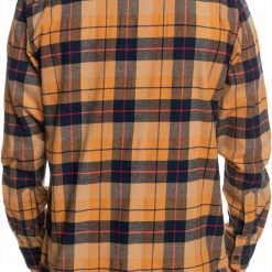Quiksilver Men's Kinsale Stretch Long Sleeve Flannel For Men Brown Sugar Kinsale -Quiksilver sale2022 unnamed file 251