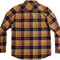 Quiksilver Men's Kinsale Stretch Long Sleeve Flannel For Men Brown Sugar Kinsale -Quiksilver sale2022 unnamed file 255