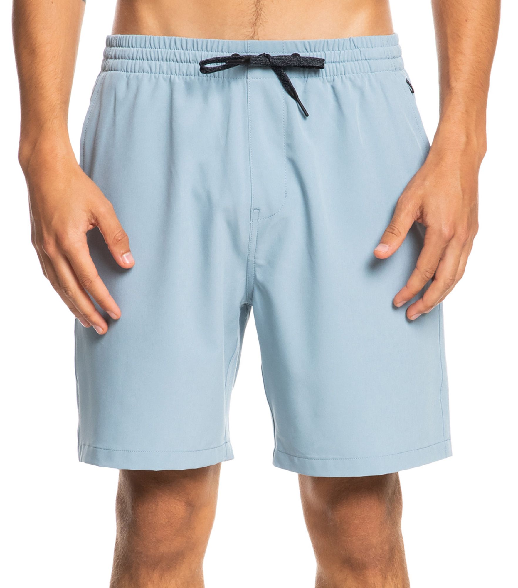 Quiksilver Men's Ocean Elastic Amphibian 18" Shorts For Men Black 3 Quiksilver Men's Ocean Elastic Amphibian 18" Shorts For Men Black