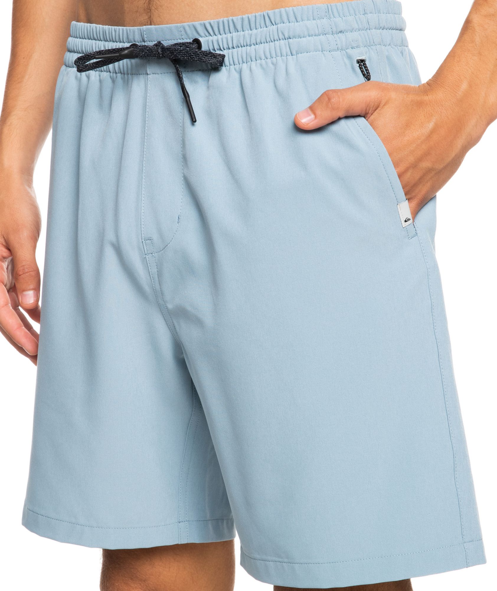 Quiksilver Men's Ocean Elastic Amphibian 18" Shorts For Men Black 6 Quiksilver Men's Ocean Elastic Amphibian 18" Shorts For Men Black - Image 4