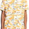 Quiksilver Men's Island Hopper Men's Short Sleeve Shirt For Men Orange Pop -Quiksilver sale2022 unnamed file 262