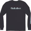 Quiksilver Men's Primary Colors Long Sleeve T-Shirt For Men Iron Gate -Quiksilver sale2022 unnamed file 272