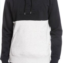 Quiksilver Men's Emboss Fleece Hoodie For Men Black