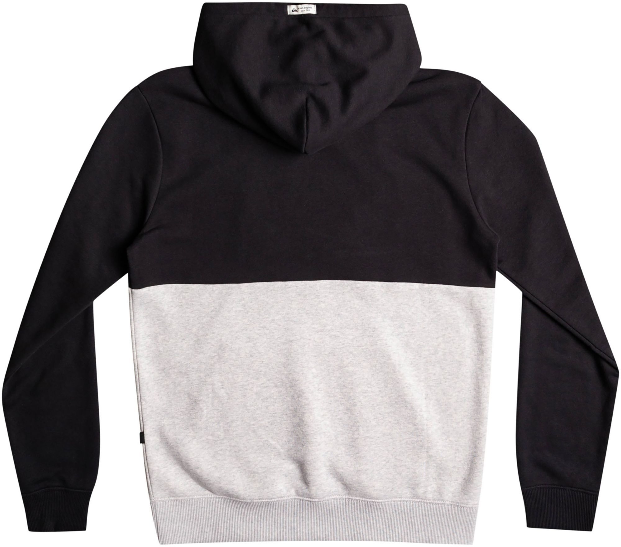Quiksilver Men's Emboss Fleece Hoodie For Men Black 9 Quiksilver Men's Emboss Fleece Hoodie For Men Black - Image 8