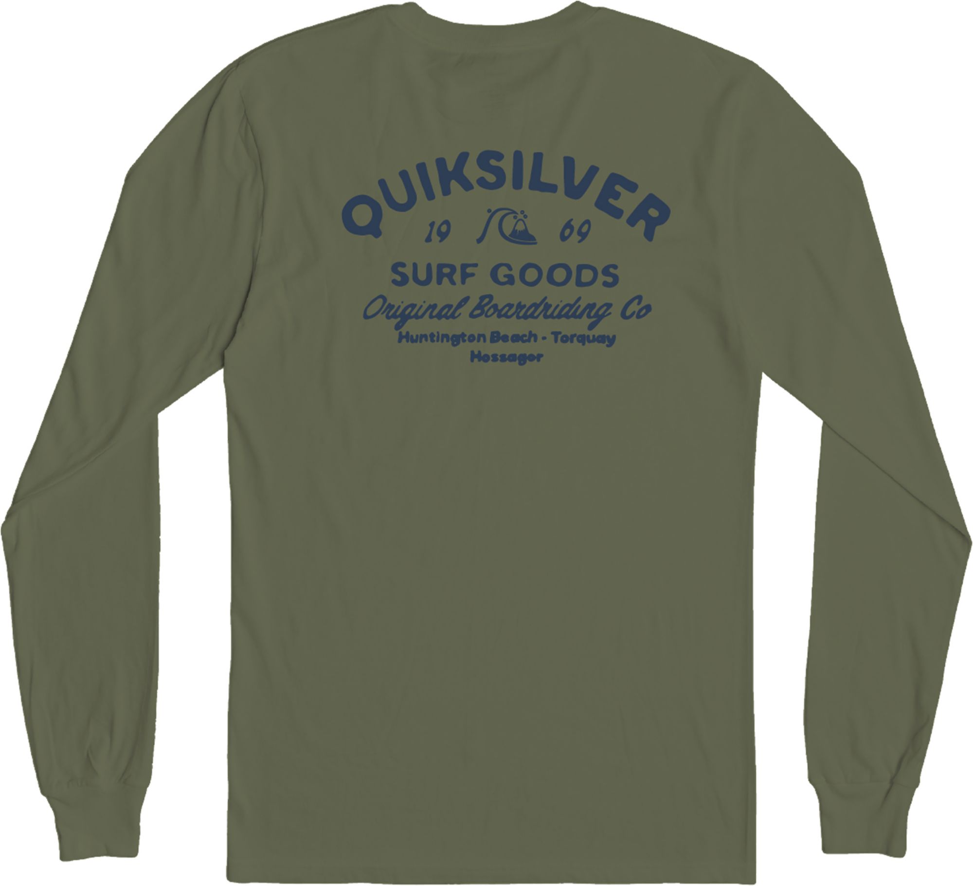 Quiksilver Men's Closed Caption Long Sleeve T-Shirt For Men Four Leaf Clover 3 Quiksilver Men's Closed Caption Long Sleeve T-Shirt For Men Four Leaf Clover