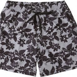 Quiksilver Men's Water Floral 17" Volley Board Shorts For Men Sleet