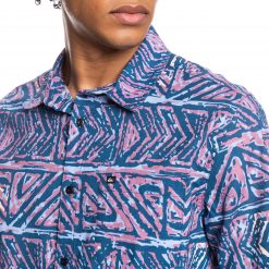 Quiksilver Men's Heritageo Woven T-Shirt For Men Dusty Orchid Heritageo -Quiksilver sale2022 unnamed file 42