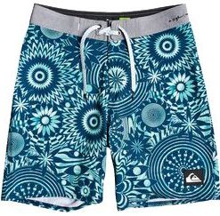 Quiksilver Boys' Highline Exp Mind 17" Board Shorts For Boys' Majolica Blue