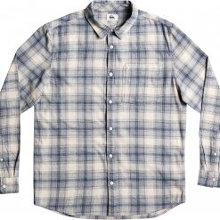 Quiksilver Men's Ganaway Stretch Flannel Long Sleeve Shirt For Men Insignia Blue Ganaway -Quiksilver sale2022 unnamed file 461