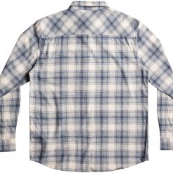 Quiksilver Men's Ganaway Stretch Flannel Long Sleeve Shirt For Men Insignia Blue Ganaway -Quiksilver sale2022 unnamed file 462