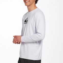Quiksilver Men's Solid Streak Long Sleeve Rash Guard For Men Black -Quiksilver sale2022 unnamed file 467