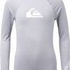 Quiksilver Boys' All Time Long Sleeve Rash Guard For Boys' Sleet Heather -Quiksilver sale2022 unnamed file 470