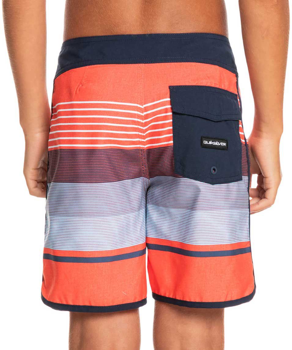 Quiksilver Boys' Everyday Scallop 15" Board Shorts For Boys' Cherry Tomato 4 Quiksilver Boys' Everyday Scallop 15" Board Shorts For Boys' Cherry Tomato - Image 2