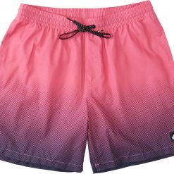 Quiksilver Men's Pop Fade 17" Volley Swim Trunks For Men Seaport