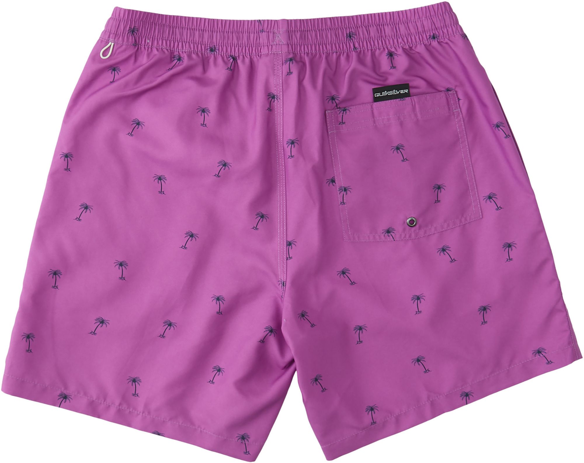 Quiksilver Men's D Palm 17" Volley Swim Trunks For Men Willowherb 4 Quiksilver Men's D Palm 17" Volley Swim Trunks For Men Willowherb - Image 2