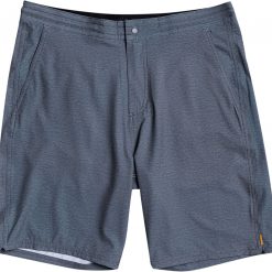 Quiksilver Waterman Men's Suva 20" Amphibian Board Shorts For Men Ensign Blue Heather