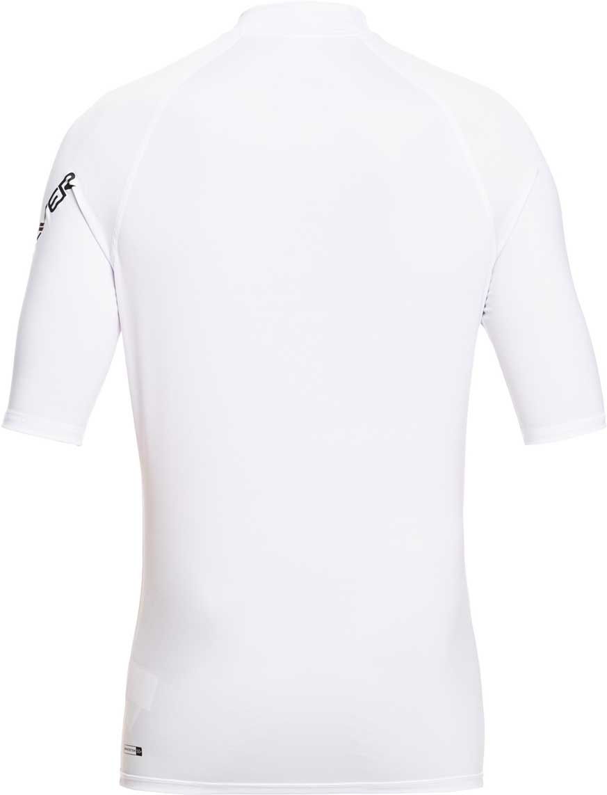 Quiksilver Boys' All Time Short Sleeve UPF 50 Rashguard For Boys' Black 4 Quiksilver Boys' All Time Short Sleeve UPF 50 Rashguard For Boys' Black - Image 2