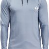 Quiksilver Men's Waterman Angler Hooded Long Sleeve Rashguard For Men Ensign Blue -Quiksilver sale2022 unnamed file 502
