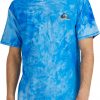 Quiksilver Men's Short Sleeve Tie Dye UPF 50 Surf T-Shirt For Men Blue Light -Quiksilver sale2022 unnamed file 513