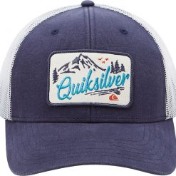 Quiksilver X Stranger Things Men's Clean Rivers Snapback Hat For Men Tiger Camo