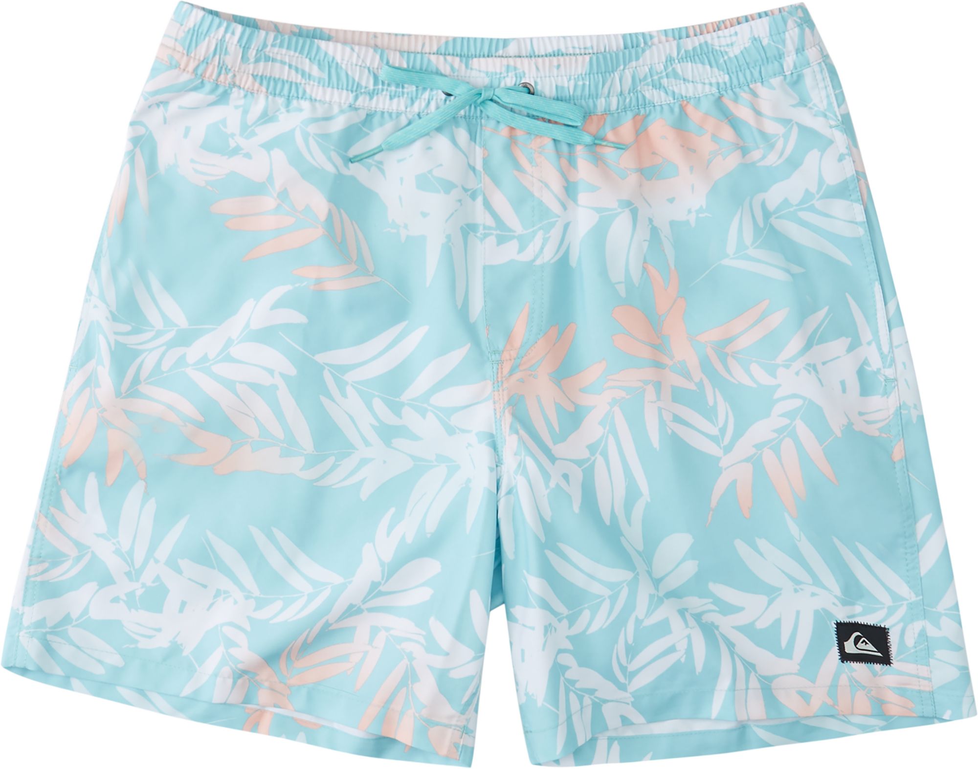 Quiksilver Men's D Floral Fade 17" Volley Swim Trunks For Men Carmine Rose 3 Quiksilver Men's D Floral Fade 17" Volley Swim Trunks For Men Carmine Rose