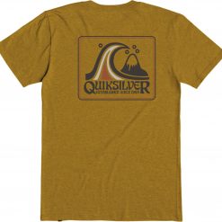 Quiksilver Men's Seaquest Short Sleeve T-Shirt For Men Nugget Gold Heather
