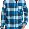 Quiksilver Men's Motherfly Flannel For Men Airy Blue -Quiksilver sale2022 unnamed file 551