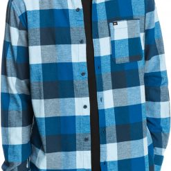 Quiksilver Men's Motherfly Flannel For Men Airy Blue -Quiksilver sale2022 unnamed file 555