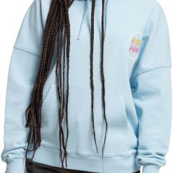 Quiksilver X Stranger Things Women's Lenora Hoodie For Women Airy Blue