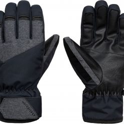 Quiksilver Men's Gates Snowboard/Ski Gloves For Men True Black