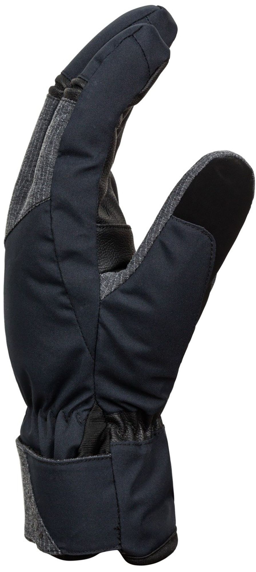 Quiksilver Men's Gates Snowboard/Ski Gloves For Men True Black 4 Quiksilver Men's Gates Snowboard/Ski Gloves For Men True Black - Image 2